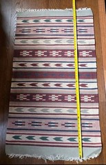 Navajo Rug 29.5 x 52 Native American, Wool, Hand Knotted