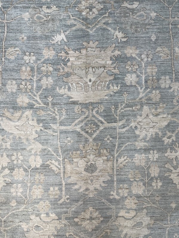 AFG Oushak - Vintage Turkish Rug - Tribal Carpet - 13.1 x 19.4 ft. gallery