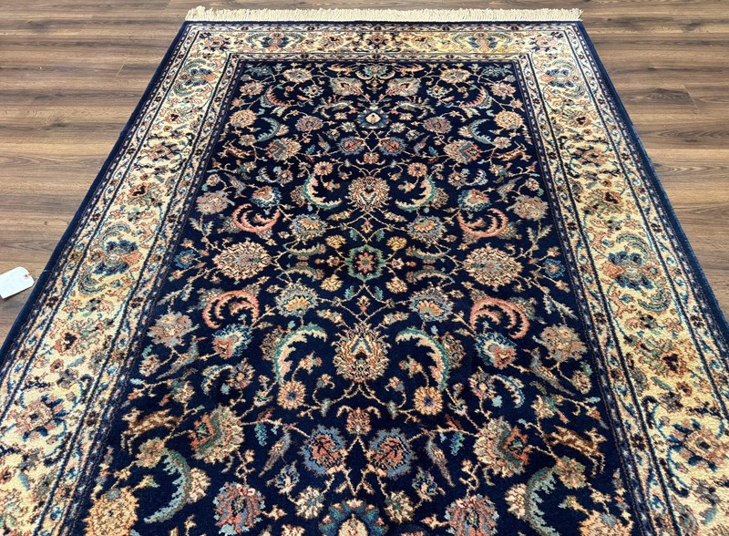 Karastan Rug #747, Indigo Ta'briz 5.9 x 9 gallery