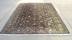 Exceptional Med Blue Fine Hand Woven Oriental Rug Carpet 6×9 ft” High KPSI 195