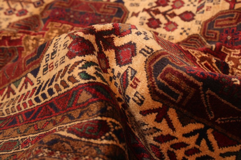 Vintage Hand-Knotted Carpet 3'7" x 6'6" Traditional Oriental Wool Area Rug gallery