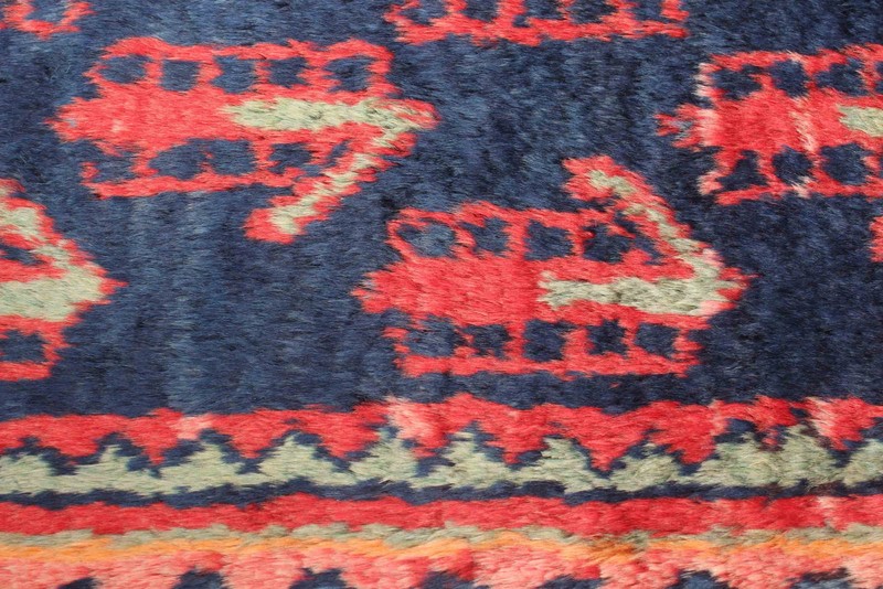 Traditional Vintage Hand-Knotted Area Rug 4'3" x 6'8" Oriental Wool Carpet gallery