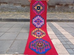 2×6 Turkish kitchen rug 1.71 x 6 ft Vintage Handmade rug 52 x 183 cm mini runner