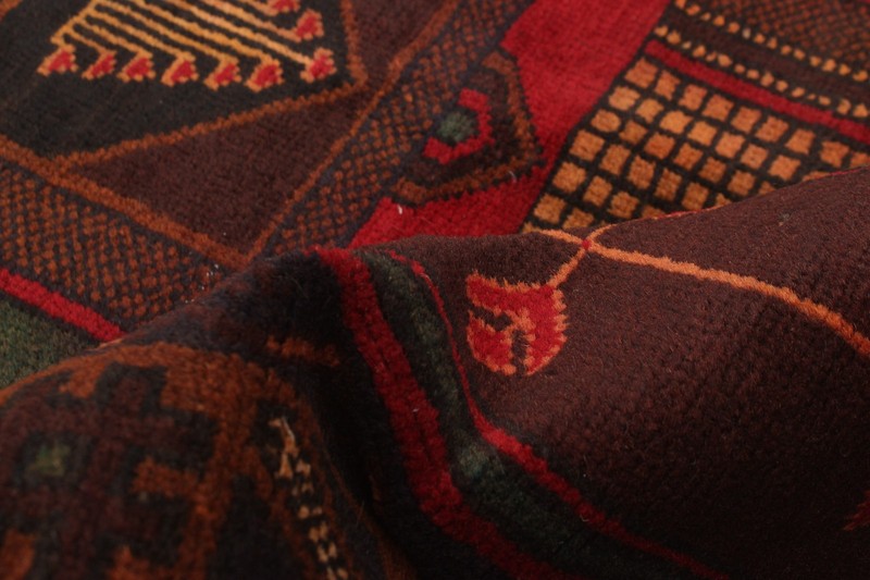 Vintage Hand-Knotted Area Rug 3'5" x 6'6" Traditional Oriental Wool Carpet gallery