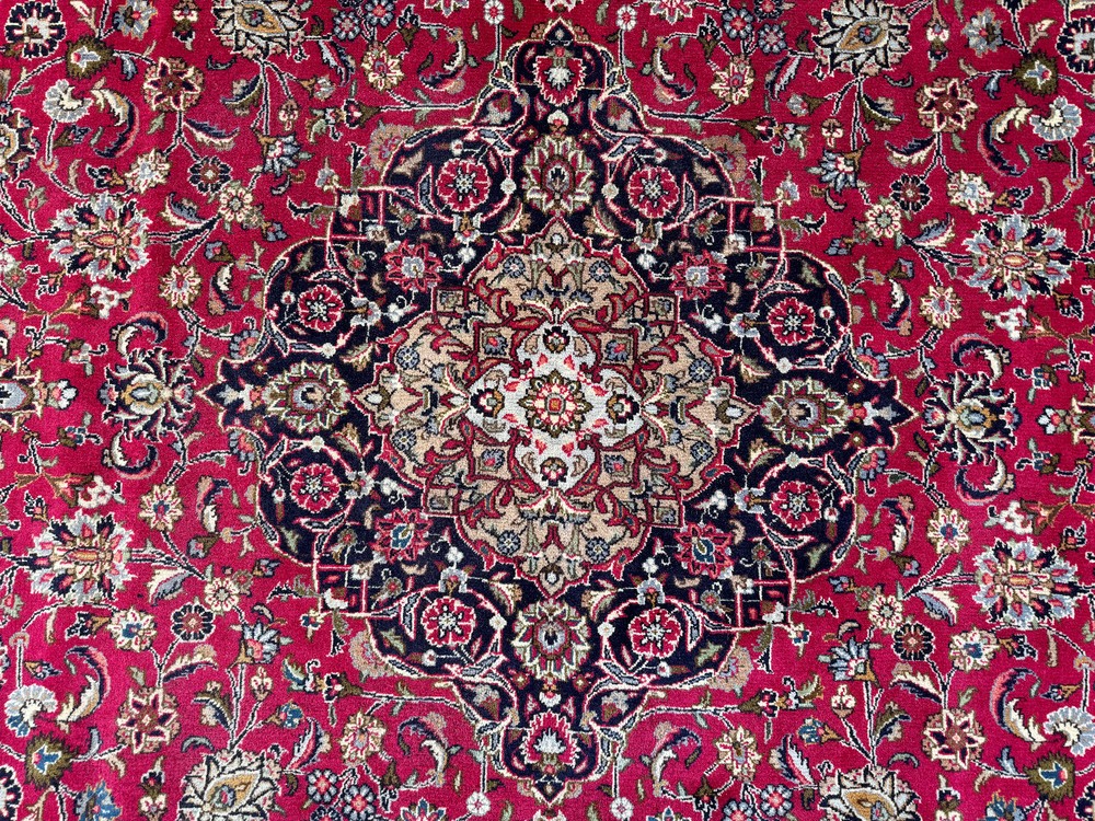 FINE HANDMADE ORIENTAL RUG 10x13 handwoven red navy purple pink blue 9x12 10x4