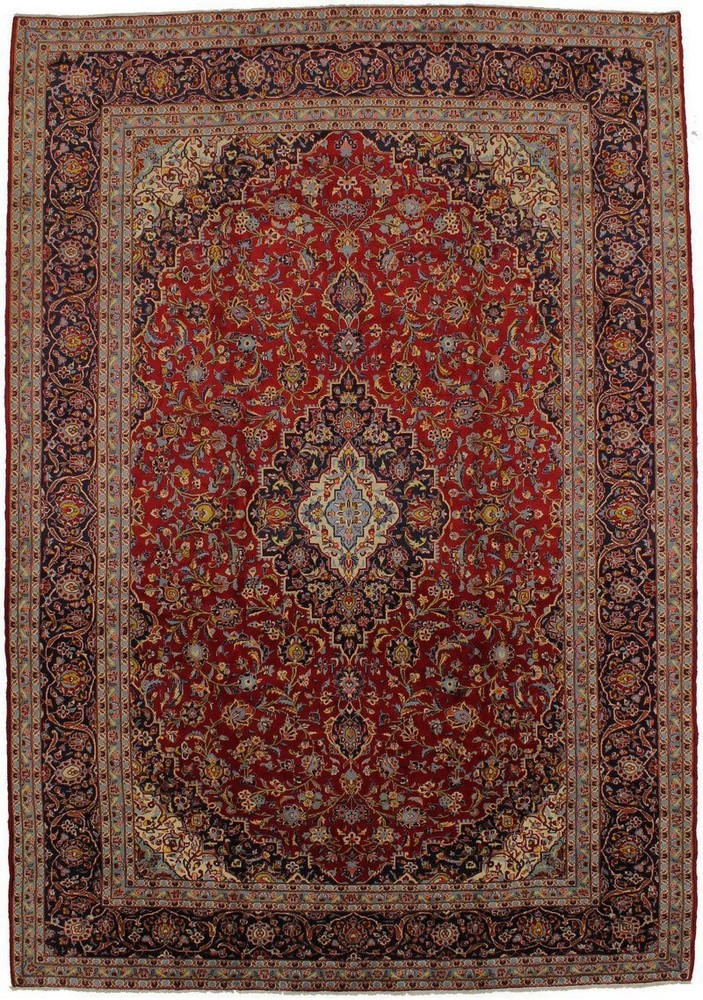 Handmade Traditional Vintage Wool Oriental Rug Carpet Living Room Decor 10X14 ft