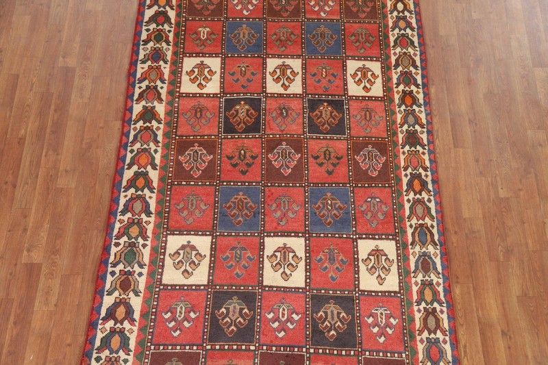 Garden Design Tribal Area Rug 5x9 Ft Handmade Wool Carpet Traditional Rug gallery