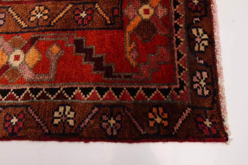 Vintage Traditional Hand-Knotted Area Rug 4'7" x 6'9" Oriental Wool Carpet gallery