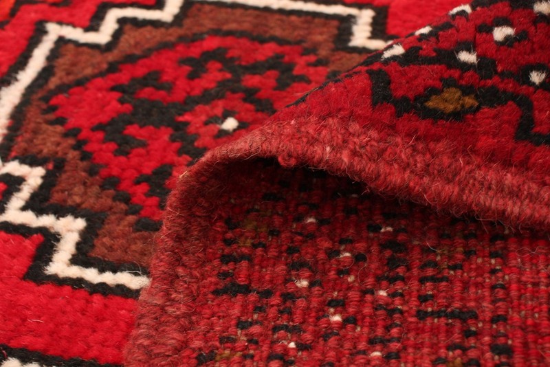 Vintage 3'5" x 5'6" Traditional Hand Knotted Vegetable Dye Wool Area Rug gallery