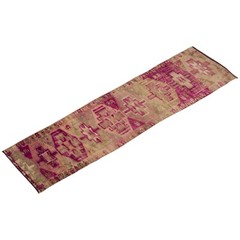 Runner Rug,Turkish Runner,Vintage Runner,Oushak Rug,Floor Rug, 2’5 X 10’7 feet