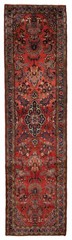 2’11” x 12’4″ Vintage Hand-knotted Runner Rug Traditional Oriental Wool Carpet