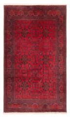 Traditional Vintage Hand-Knotted Oriental Carpet 3’11” x 6’4″ Wool Area Rug