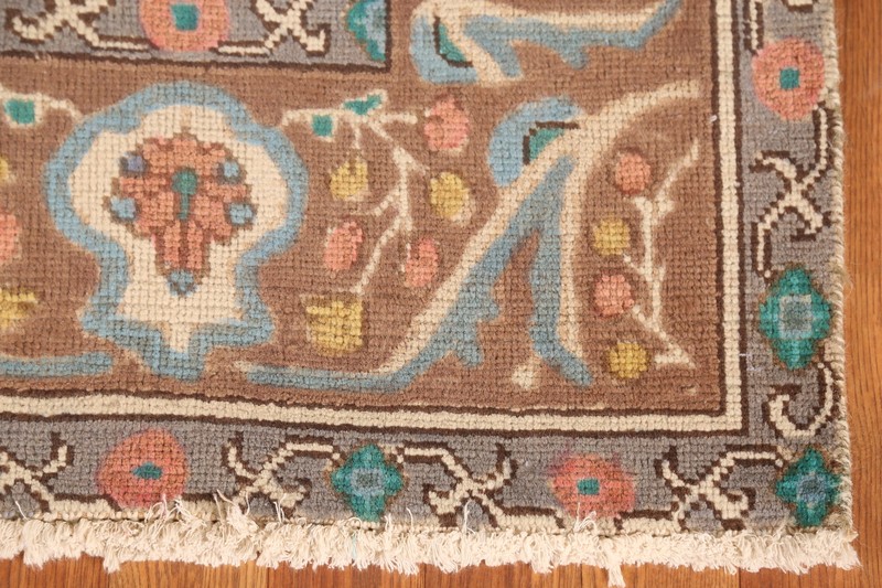 Overdyed Traditional Blue Area Rug 6x9 ft Hand-knotted Wool for Living Room gallery