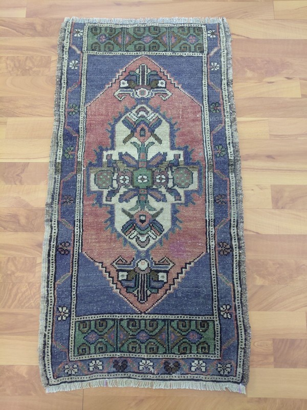 Geometric Old Design Rug Antique Handmade Wool Rug Free Ship Rare Rug gallery