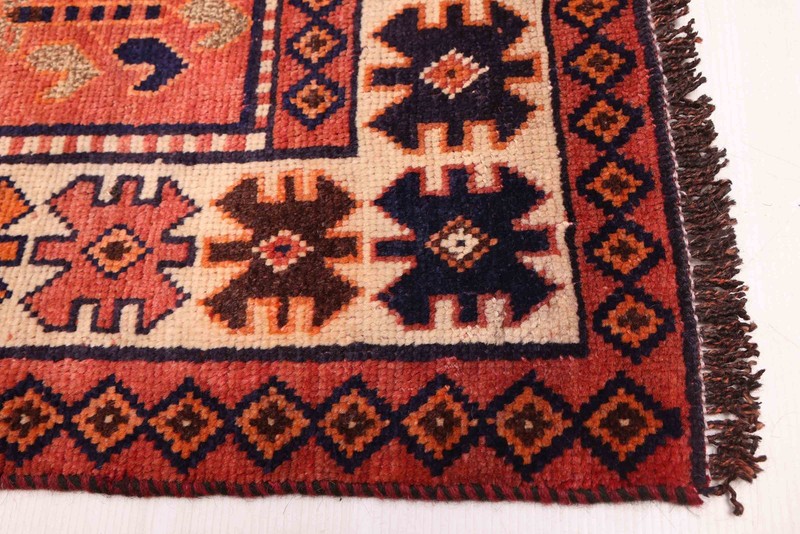 Traditional Vintage Hand-Knotted Area Rug 4'10" x 9'5" Oriental Wool Carpet gallery