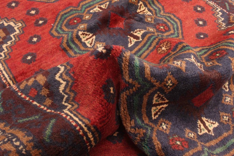 Vintage 3'4" x 5'9" Traditional Hand Knotted Vegetable Dye Wool Area Rug gallery