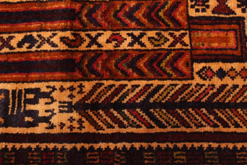 Vintage 2'9" x 4'11" Traditional Hand Knotted Vegetable Dye Wool Area Rug gallery