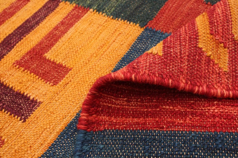 Vintage Hand Woven Area Rug 8'2" x 10'2" Traditional Wool Oriental Carpet gallery