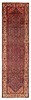 Vintage Hand-knotted Runner Rug 3'7" x 12'8" Traditional Oriental Wool Carpet gallery