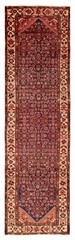 Vintage Hand-knotted Runner Rug 3’7″ x 12’8″ Traditional Oriental Wool Carpet