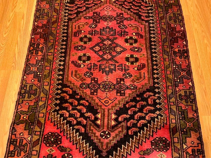4 x 7 Handmade Village Made Kurdish Tribal Area Rug_ Natural Dye Soft Fine Wool gallery