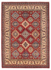 Traditional Vintage Hand-Knotted Area Rug 5’0″ x 6’9″ Oriental Wool Carpet