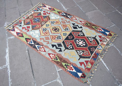 Turkish Rug 40” x 67” Fine Quality Konia Rug Home Decor Rug Flat Woven Rug