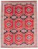 Vintage Hand-Knotted Area Rug 9'10" x 12'6" Traditional Oriental Wool Carpet gallery