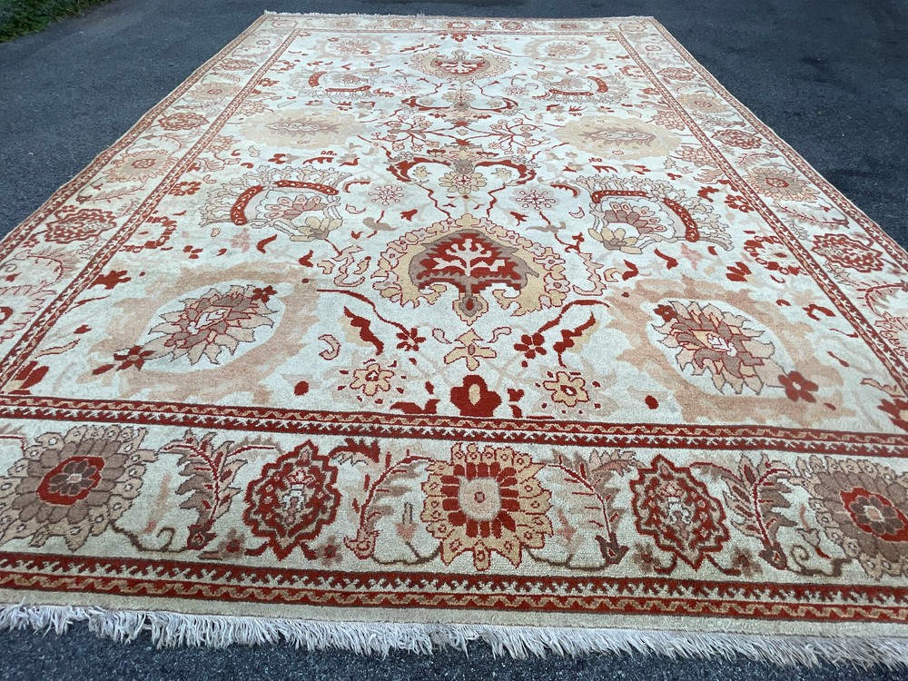 9x12ft Beautiful HandmadeAfghan Chobi Mahal Rug