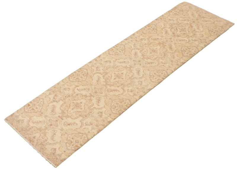 Vintage Hand-knotted Runner Rug 2'7" x 10'4" Traditional Oriental Wool Carpet gallery