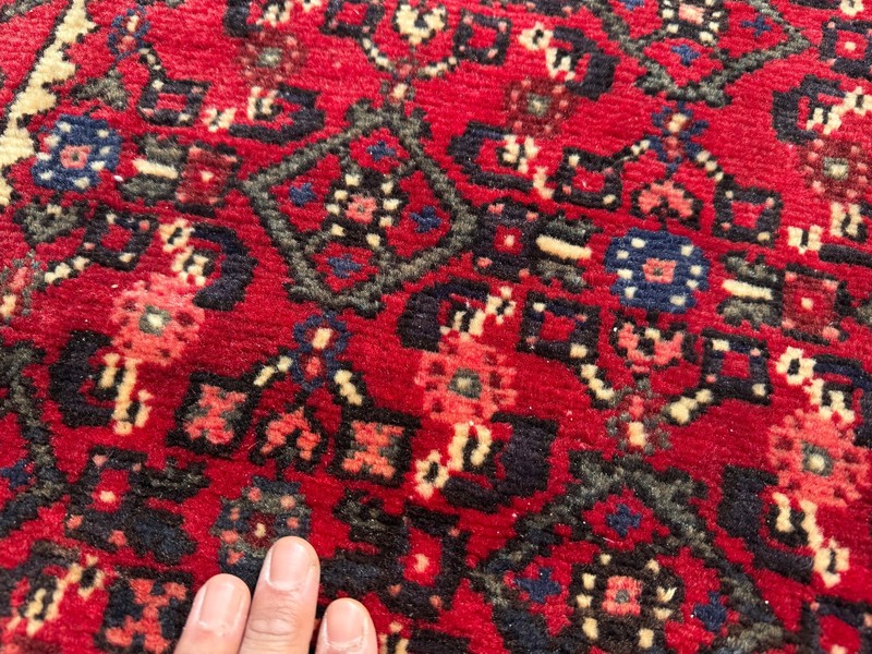 2x10 VINTAGE RUNNER RUG HAND-KNOTTED ANTIQUE ORIENTAL handmade narrow long 3x10 gallery