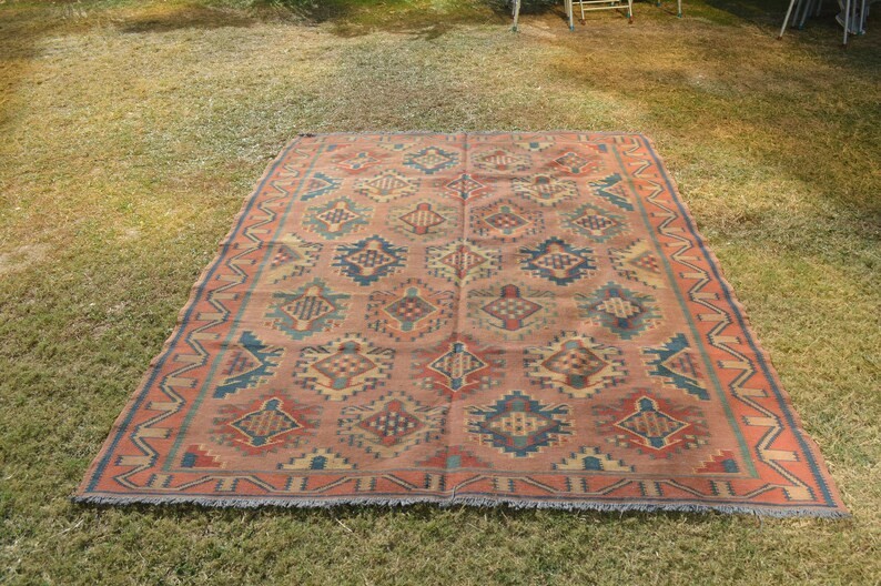 185 X 250 CM COLLECTOR ITEM Antique Shirvan Daghistani Group Fine Quality Kilim gallery