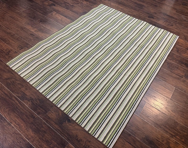 Stark Power Loomed Striped Rug 5x6, Multicolor Vintage Stark Carpet gallery