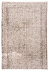 Vintage Hand-Knotted Area Rug 5’2″ x 7’7″ Traditional Wool Carpet