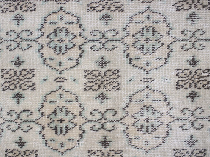 5x9 Turkish Handmade Area Rug Brown Beige Floral Shabby Chic 5.3x8.5 ft gallery