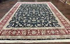 Black Pak Per’sian Rug 8×10, Floral Allover