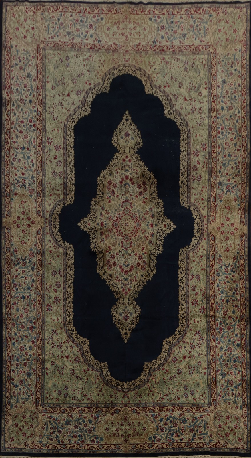 Antique Traditional Large Rug 10x17 Vegetable Dye Handmade Masterpiece Carpet gallery