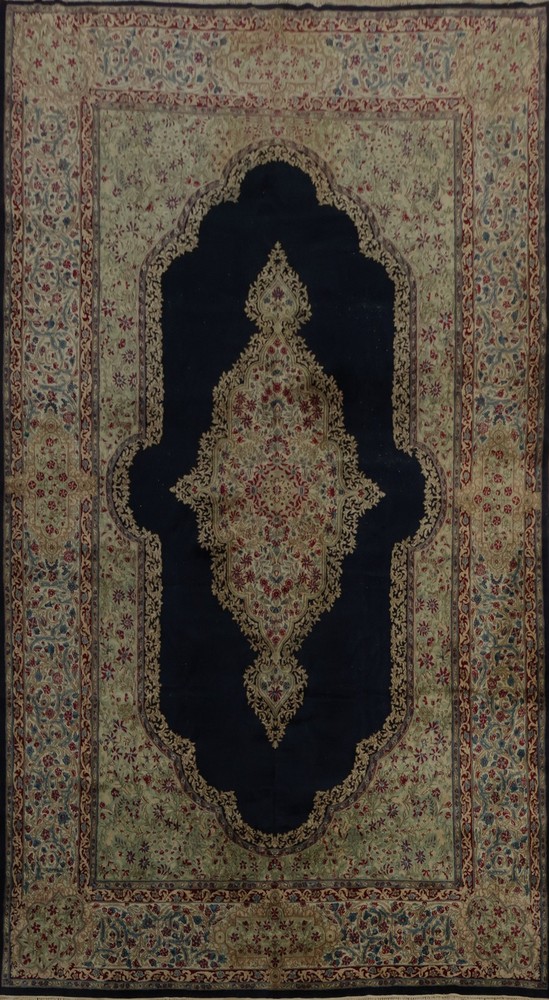 Antique Traditional Large Rug 10x17 Vegetable Dye Handmade Masterpiece Carpet