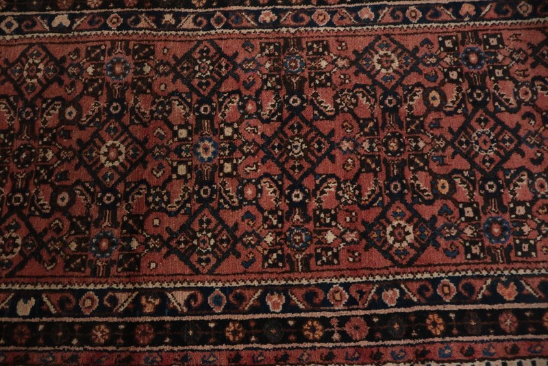 Elegant 10 ft Narrow Runner Rug 3x10 Rich Ornamental Design Handmade Wool Carpet gallery