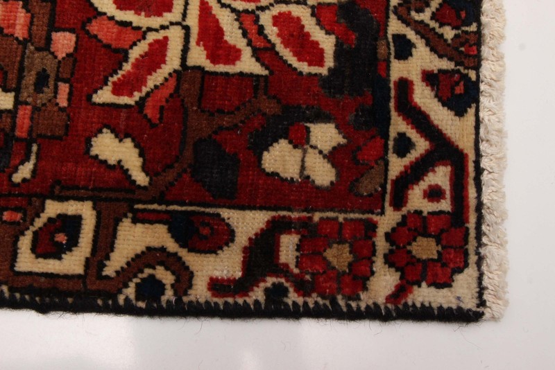 Vintage 6'8" x 10'5" Traditional Hand Knotted Vegetable Dye Wool Area Rug gallery