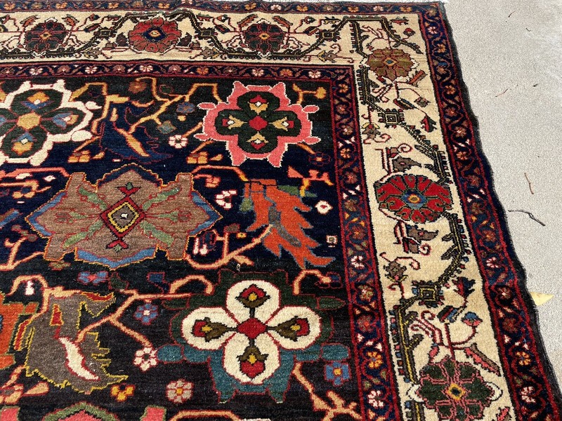 Antique Tribal Bakhtiari Oriental Rug gallery