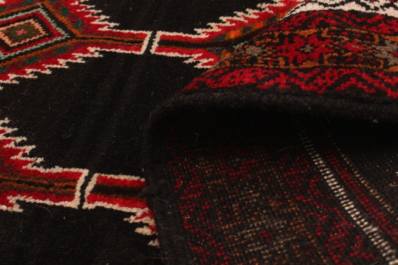 Vintage Traditional Hand-Knotted Area Rug 3'4" x 6'2" Oriental Wool Carpet gallery