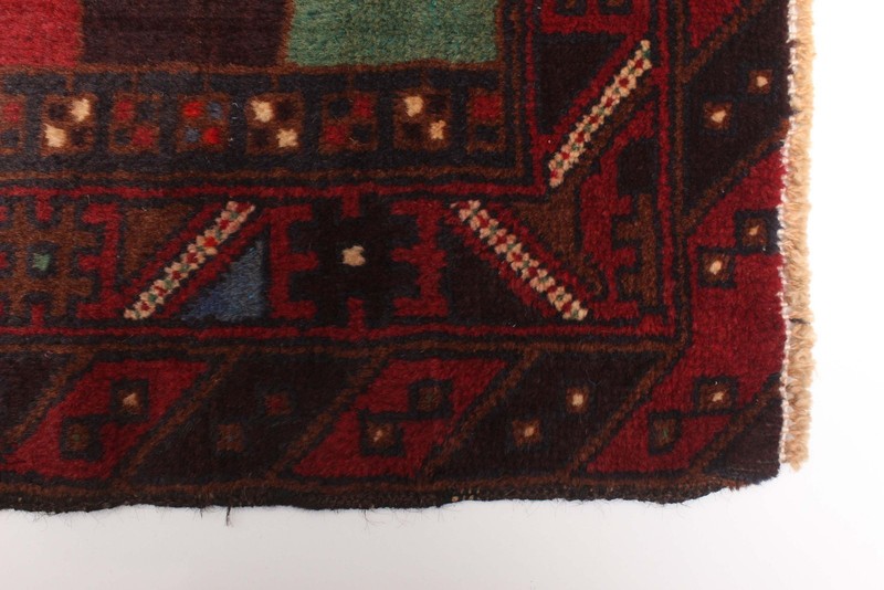Vintage Traditional Hand-Knotted Area Rug 3'6" x 6'5" Oriental Wool Carpet gallery