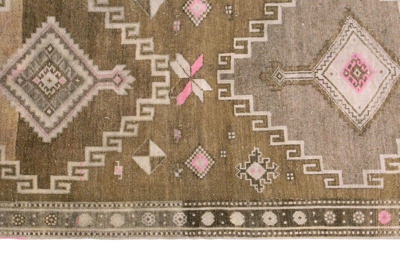 4 x 12 Floor Turkish Runner,Oushak Rug Runner,116 x 364 cm Runner Rug,Oushak Rug gallery