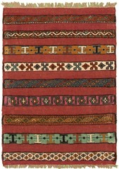 Traditional Vintage Hand-Knotted Area Rug 3’6″ x 5’2″ Oriental Wool Carpet