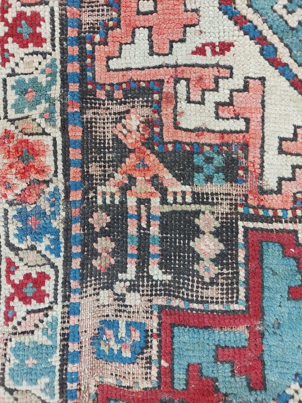 200+ Years Old Very Rare Antique Rug 9 Planets Armenian Kazak Carpet Rug Fine jJ gallery