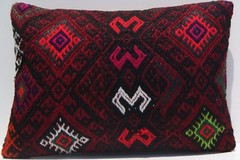 20×14″ Turkish embroidered kilim pillow covers hand woven covers kelim area rugs