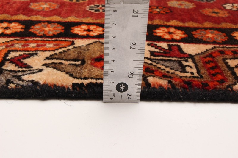 Vintage 4'10" x 8'8" Traditional Hand Knotted Vegetable Dye Wool Area Rug gallery