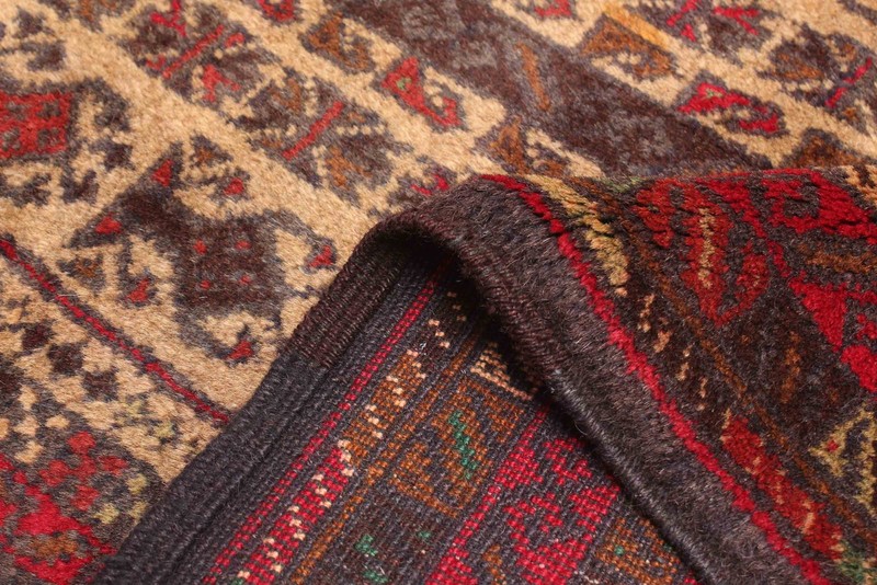 Vintage Hand-Knotted Area Rug 2'11" x 4'8" Traditional Oriental Wool Carpet gallery