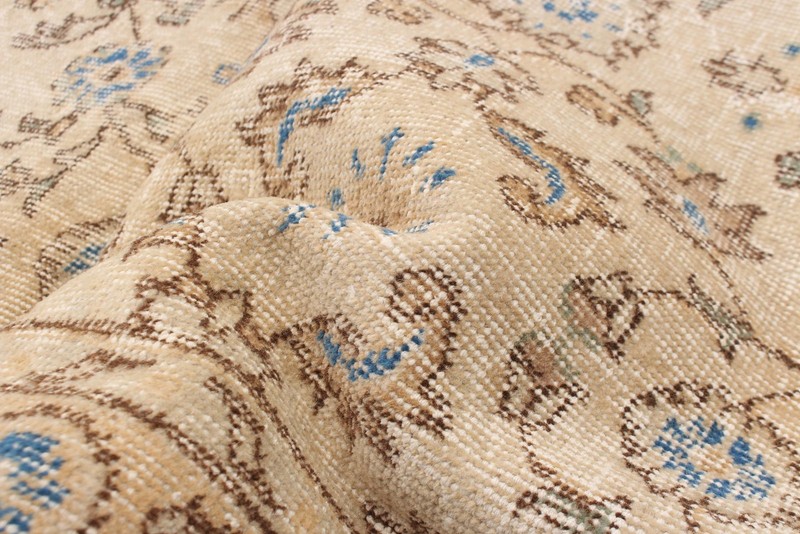 Vintage Hand-Knotted Area Rug 3'9" x 6'10" Traditional Oriental Wool Carpet gallery